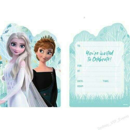 Disney Frozen 2 Invitations
